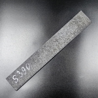 Заготовка для ножа из стали S-390 размеры: 200х40х3 мм